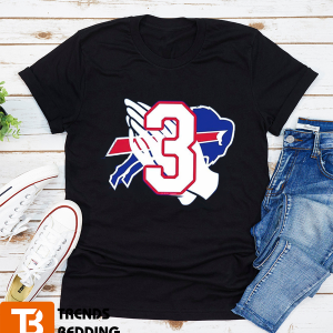 Pray For Damar Hamlin 3 Buffalo Football T-shirt