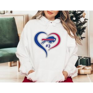 Pray For Hamlin Buffalo Bills Graphic Unisex Hoodie 1