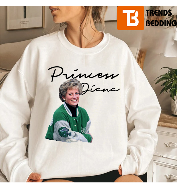 Princess Diana Philadelphia Eagles Football Super Bowl Sweatshirt