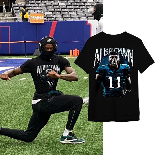 Quez Watkins Vintage AJ Brown Shirt