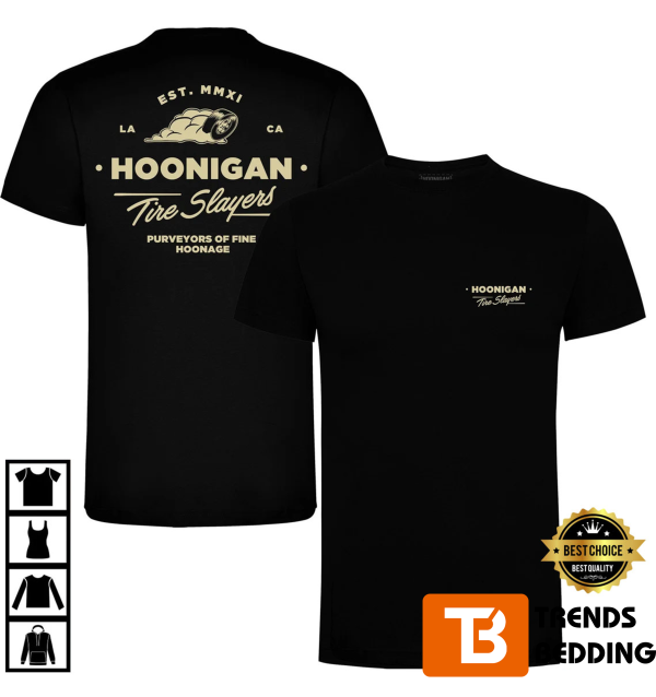 RIP Ken Block Hoonigan Industries Tire Slayers T-Shirt