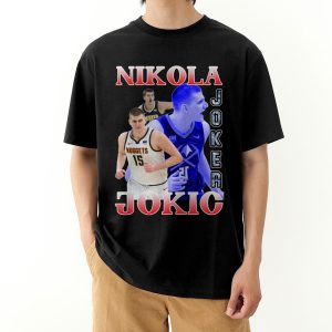 Retro Nikola Jokic Shirt Basketball