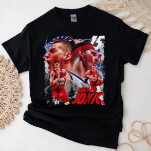 Retro Nikola Shirt American Basketball Sport