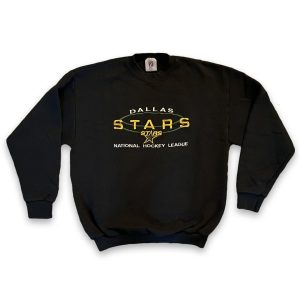 Retro Texas NHL Dallas Stars Hockey Crewneck Sweatshirt