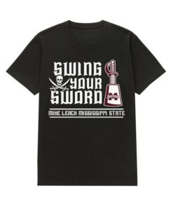 Rip Bulldogs Mississippi Coach Swing Your Sword Sweatshirt 2
