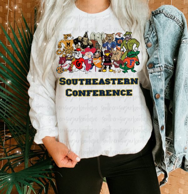 Southeastern Conference SEC Family Vintage Sweatshirt