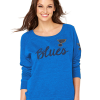 St Louis Blues Print Logo Vintage 90s Crewneck Sweatshirt