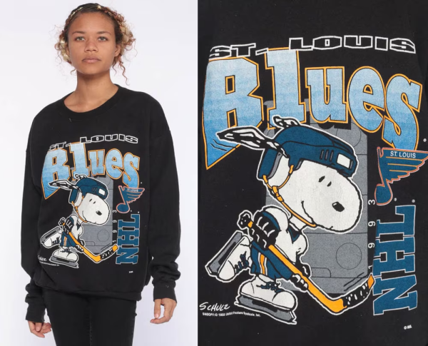 St Louis Blues X Snoopy Sweatshirt