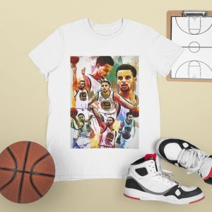 Steph Curry Tee Golden State Warriors Bootleg 90s Retro Vintage T Shirt