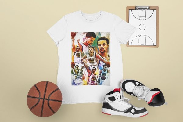 Steph Curry Tee Golden State Warriors Bootleg 90s Retro Vintage T Shirt