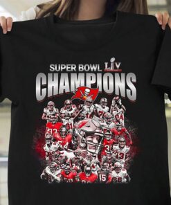 Super Bowl LV Tampa Bay Buccaneers Champion 2021 T Shirt 2