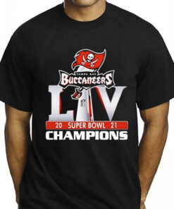 Super Bowl LV Tampa Bay Buccaneers Champions 2021 Shirt 1