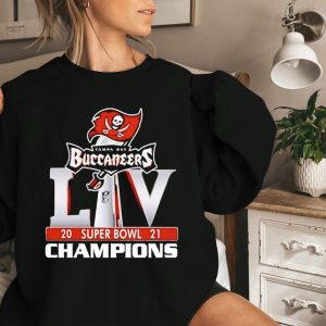 Super Bowl LV Tampa Bay Buccaneers Champions 2021 Shirt 2