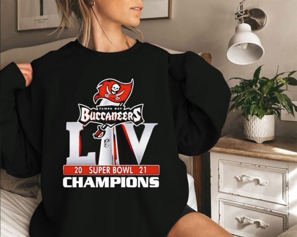 Super Bowl LV Tampa Bay Buccaneers Champions 2021 Shirt