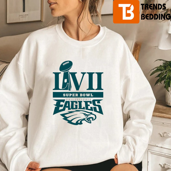 Super Bowl LVII Game Day Sweatshirt Philadelphia Eagles