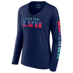 Super Bowl LVII Logo Long Sleeve T-Shirt