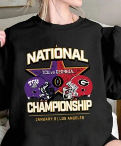 TCU Vs Georgia Bulldogs Playoff Semifinal Shirt 1