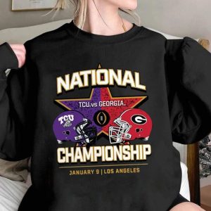 TCU Vs Georgia Bulldogs Playoff Semifinal Shirt 1