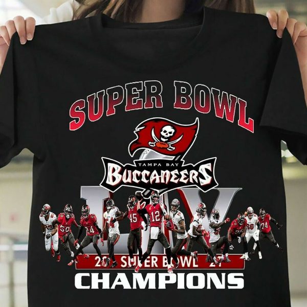 Tampa Bay Buccaneers Super Bowl Champions 2021 T Shirt