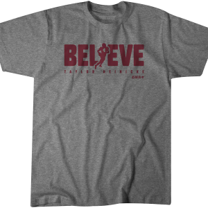 Taylor Heinicke Believe Unisex Hoodie Fan Gift 2