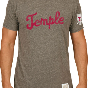 Temple Owls University Fashion Print T-shirt For Fan