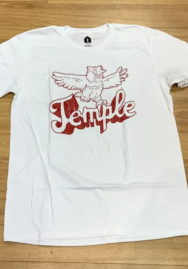 Temple Owls University Fashion Print T-shirt Gift For Fan