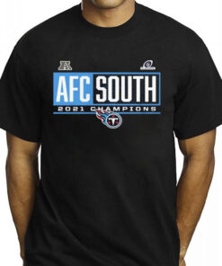 Tennessee Titans 2021 AFC Division Champions T Shirt 1