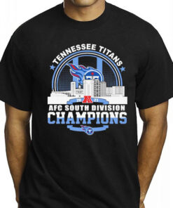 Tennessee Titans 2021 AFC South Division Champions Shirt 1