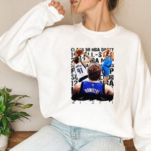 Thank You Dirk Dallas Legend As King Of North Sweatshirt 1