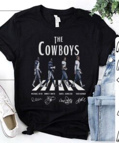 The Cowboys Abbey Road Dallas Signatures Shirt 1
