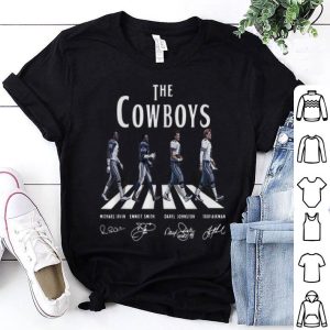 The Cowboys Abbey Road Dallas Signatures Shirt 1