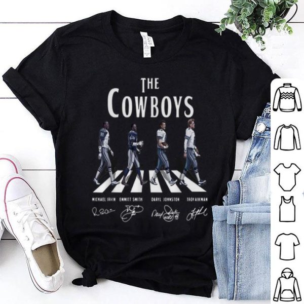 The Cowboys Abbey Road Dallas Signatures Shirt