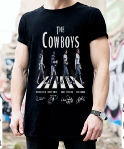 The Cowboys Abbey Road Dallas Signatures Shirt 2