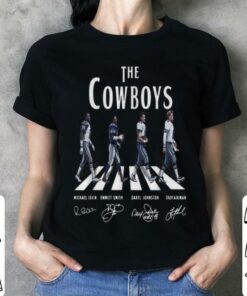 The Cowboys Abbey Road Dallas Signatures Shirt 3
