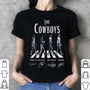 The Cowboys Abbey Road Dallas Signatures Shirt 3