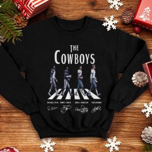 The Cowboys Abbey Road Dallas Signatures Shirt 4