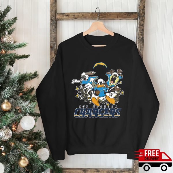 The Looney Tunes Football Team Los Angeles Chargers Sweatshirt