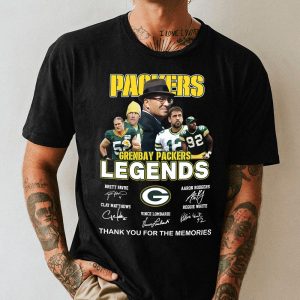 The Packers Legends Football Team Shirt