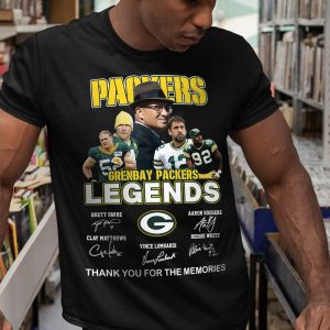 The Packers Legends Football Team Shirt