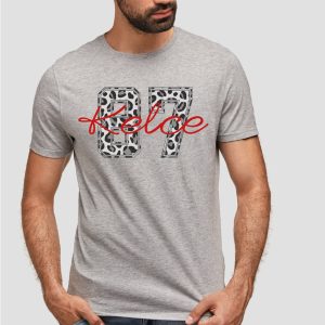 Travis Kelce 87 Cheetah Print Shirt Gift For Fan