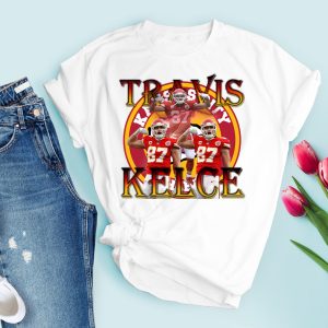 Travis Kelce Kansas City Chiefs Football Shirt