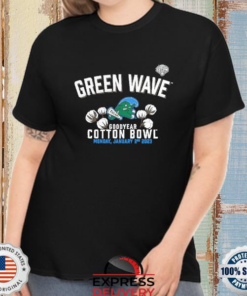 Tulane Green Wave 2023 Cotton Bowl Gameday Stadium T Shirt 1