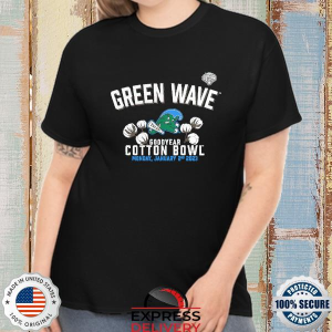 Tulane Green Wave 2023 Cotton Bowl Gameday Stadium T-Shirt