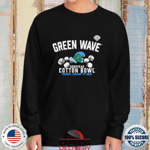 Tulane Green Wave 2023 Cotton Bowl Gameday Stadium T-Shirt