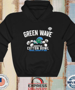 Tulane Green Wave 2023 Cotton Bowl Gameday Stadium T Shirt 3