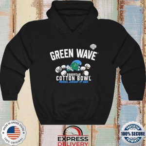 Tulane Green Wave 2023 Cotton Bowl Gameday Stadium T Shirt 3