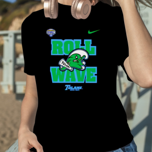 Tulane Green Wave Nike Roll Cotton Bowl Champions 2023 T-shirt