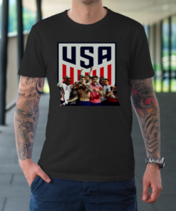 USA Soccer Christian Pulisic Celebration T Shirt 1
