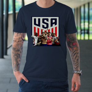 USA Soccer Christian Pulisic Celebration T Shirt 3