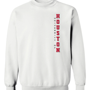 Vert University Of Houston Cougars Crewneck Sweatshirt